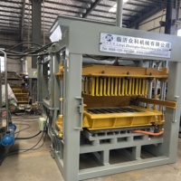 Machine de formage de briques entièrement automatique 4-15 pour la fabrication de produits en béton