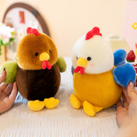 Peluche Gugu Poulet, influenceur Douyin, anti-stress, hauteur 11-30cm, rembourrage polyester et coton PP, unisexe, pour griffes