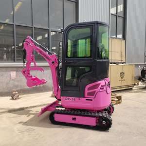 DP-16 1.5 톤 Kubota 엔진 미니 굴삭기 CE 유압 크롤러 마이크로 굴삭기 농장용 미니 굴삭기 부품 - Product Image 5