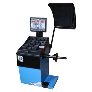 Hauvrex HW9710/HW9720 Machine d equilibrage de roue de luxe avec saisie spontanee de dia metre et de distance - Product Image 2