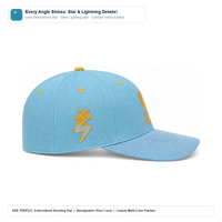 Casquette de baseball personnalisée à 5 panneaux, 100% coton, logo brodé, casquette snapback unisexe, décontractée, pour les sports de plein air
