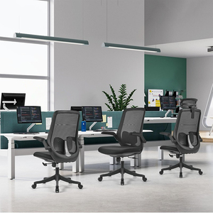 Sedia da ufficio ergonomica moderna con aliante girevole di 360 gradi Design comodo migliore sedia per Computer De Bureau - Product Image 4