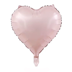 Vente en gros de ballons gonflables à l'hélium en forme de cœur, ballons ronds en aluminium de 18 pouces pour décorations de fête de mariage - Product Image 5