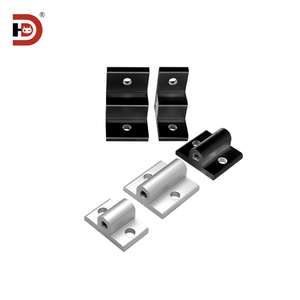 Nhôm hồ sơ tấm cố định kết nối, bảng điều khiển khoảng cách khối, Bánh xe chân, Acrylic ốc vít, góc bên phải khóa dấu ngoặc - Product Image 5