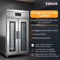 YOSLON Étuve de fermentation et de refroidissement réfrigérée à 36 plateaux pour la production de pain, de croissants et de pain de mie