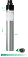 Sensor de Turbidez Digital IP68 90 °   Medidor de Dispersión Óptica 0-4000NTU RS485 4-20mA para Monitoreo en Línea de Lodos Acuáticos