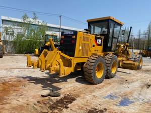 Niveleuse Caterpillar CAT 140K 160H d'occasion fabriquée au Japon avec chargeur frontal et entraînement par dérapage à Shanghai - Product Image 4