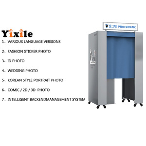 Yixile Photomaton Selfie équipement commercial professionnel imprimante <span class=keywords><strong>photo</strong></span> instantanée centre commercial distributeur automatique de café photomaton magasin - Product Image 2