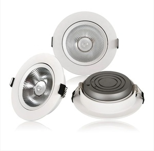 Cao Lumen 92-85Ra Trần Đèn Bridgelux <span class=keywords><strong>COB</strong></span> 120-130LM/W <span class=keywords><strong>3W</strong></span> 5W 12W 15W 20W 25W Thương Mại Lõm Tập Trung Downlight - Product Image 4