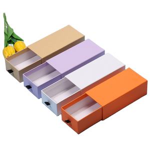 กล่องใส่แว่นกันแดดพกพาแบบพรีเมียมพิมพ์โลโก้ตามสั่ง กล่องกระดาษแข็งหลากสีรักษ์โลกสำหรับแว่นตา - Product Image 1