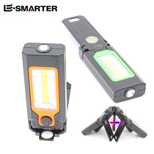 ไฟฉายทำงาน Le-Smarter Cob 30000h แบบ LED ชาร์จไฟได้ พกพาสะดวก ใช้สำหรับตั้งแคมป์ มีแม่เหล็ก ปรับพับได้ - Product Image 3