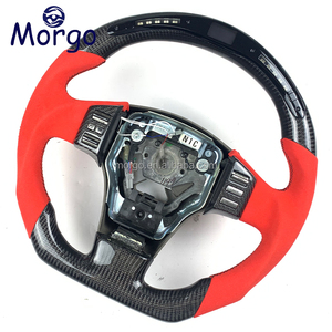 Volante de Fibra de Carbono LED para <span class=keywords><strong>Nissan</strong></span> <span class=keywords><strong>GTR</strong></span> R35 <span class=keywords><strong>R</strong></span> <span class=keywords><strong>35</strong></span> 370Z 350Z Sedán Coupé Escape Volante - Product Image 3