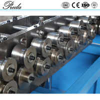 Machine de formage et de pliage de bordures de tôle Preda 1,5 mm pour conduits carrés, fabrication de bordures TDF, 3 kW, facile à utiliser