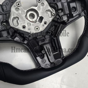 Volante Deportivo de Cuero Negro con Franja Superior para BMW Serie G, M3 G20 G30 G80 M4 G82 M5 CS, Venta al Por Mayor - Product Image 3