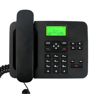 Gran oferta para oficina en casa GSM 2G 2,2 pulgadas LCD <span class=keywords><strong>SMS</strong></span> identificador de llamadas alta calidad de llamada fuerte señal fija teléfono inalámbrico <span class=keywords><strong>SIM</strong></span> teléfono de escritorio - Product Image 3