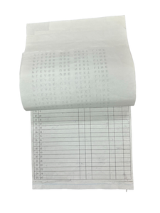 Formulaires d'enregistrement des patients en 3 parties sans carbone NCR, approuvés et conformes à la HIPAA pour la confidentialité dans tous les cabinets médicaux. (Bourgogne) - Product Image 4