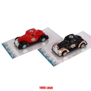 High Quality Cartoon Alloy Miniature Friction Toy Vehicle Inertia Truck Toys Car For Kids