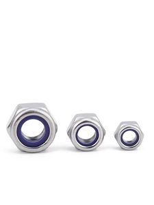 UNC <span class=keywords><strong>Nylon</strong></span> chèn khóa kích thước tự khóa Nut chống khóa NUT - Product Image 5