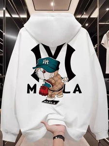 <span class=keywords><strong>Felpa</strong></span> con Cappuccio Stampata di Tendenza <span class=keywords><strong>Giapponese</strong></span> per Uomini e Donne Adulti, Pullover Casual Primaverile Caldo e Comodo - Product Image 1