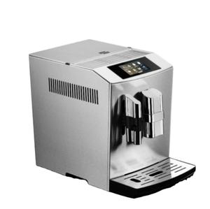 Appareil à café expresso, avec boîtier en acier inoxydable, en argent et noir, pour cappuccino, meilleur produit et action à lait - Product Image 1