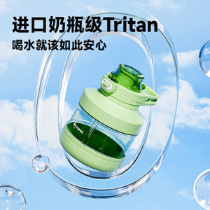 Botella de agua Tomic Tritan 20-100C con doble boca para beber, para bebé y madre - Product Image 3