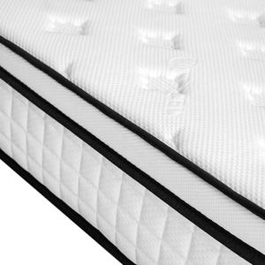 Matelas à ressorts silencieux Confort amélioré Mousse à mémoire de forme Gel Soulagement de la pression Ressorts individuels Hybride Couleurs personnalisées Topper - Product Image 3
