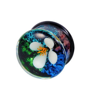 OEM ODM Piercings en spirale <span class=keywords><strong>de</strong></span> verre Boucles d'oreilles expansées Bijoux d'oreille uniques Piercing coloré pour le corps - Product Image 6