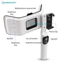 Kit de flash double pour photographie dentaire à bon prix, luminosité réglable, photographie intra-orale, lumière dentaire mobile avec Bluetooth