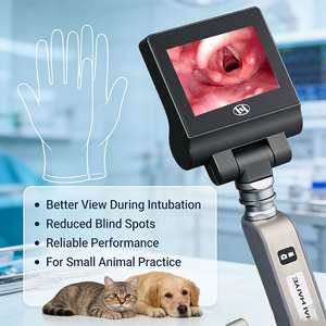 Videolaringoscopio Veterinario Reutilizable con Pantalla de 3 Pulgadas, 32 GB de Almacenamiento, Batería Recargable, Endoscopio para Animales Pequeños - Product Image 2