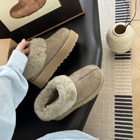 OEM&ODM Bottes d'hiver pour femmes de haute qualité de la marque UGS en fourrure de mouton respirante, bottes chaudes pour la neige
