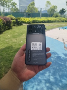 สมาร์ทโฟนหน้าจอโค้งระดับพรีเมียม กล้องหน้า 32MP ให้ภาพคมชัด ประสิทธิภาพเครือข่ายเสถียร รุ่น note60 pro - Product Image 4