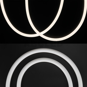 3m/4m/5m 22mm 360 degrés rond flexible led néon lumière <span class=keywords><strong>tube</strong></span> silicone étanche 3000K/4000K/6500K LED bande néon - Product Image 6