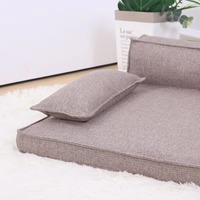 Lit pour chien de luxe orthopédique portable en vente chaude, vente en gros, design de créateurs, imperméable, lavable, durable, toutes saisons, pour animaux de compagnie