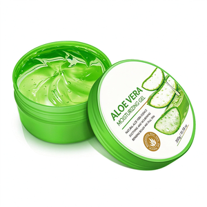Gel de Aloe Vera con Glicerina Certificado por GMP, Marca Privada, Calmante, Hidratante, Nutritivo y Reafirmante para el Cuidado Facial, para Todo Tipo de Piel, OEM ODM - Product Image 2