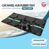 Bandeja de Plástico de Lámina Gruesa de HDPE para Piezas Automotrices, Fabricada a Medida por YZG, Directo de Fábrica, 1-3 mm