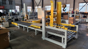 Konveyör hattı ambalaj için otomatik yük palet dağıtıcı - Product Image 3