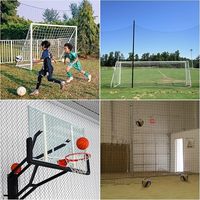 Filets de football portables pour l'entraînement de football 11 contre 11, équipement d'entraînement de frappe de rebond, fournisseur