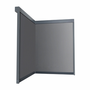 Persiana Enrollable Exterior Resistente al Viento <span class=keywords><strong>para</strong></span> <span class=keywords><strong>Ventanas</strong></span> de <span class=keywords><strong>Esquina</strong></span>, Pantalla Retráctil <span class=keywords><strong>en</strong></span> Forma de L de 90 Grados <span class=keywords><strong>para</strong></span> Balcón y Terraza - Product Image 2