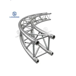 Truss de techo de arco de aleación de aluminio personalizable Estructura de triángulo luces de escenario Truss