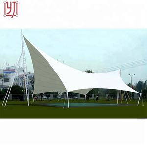 Structure de gazebo de luxe pour jardin paysager, forme spéciale, architecture de membrane - Product Image 2