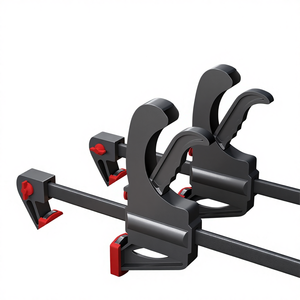 Pince de serrage en acier A3 non réglable pour le travail du bois, support de fixation rapide et robuste, outil spécial en forme de F, vente en gros d'usine - Product Image 1