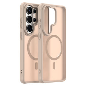 Funda Magnética Esmerilada OMEVE para Samsung <span class=keywords><strong>Galaxy</strong></span> S26 Ultra, S26 Edge, S25 Ultra, S25 Plus, S24 FE, con Sensación de Piel, Resistente a Impactos - Product Image 1