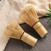 Fouet à thé en bambou 100% naturel fait main et personnalisé, fouet à matcha en bambou, cadeau de thé, ensemble matcha, Chasen traditionnel chinois