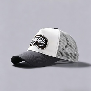 Custom <b>Trucker</b> Hat Patch Embroidered Mesh <b>Cap</b> Breathable Adjustable Snapback Baseball <b>Cap</b> <b>for</b> <b>Men</b> Women Outdoor Streetwear - Product Image 3