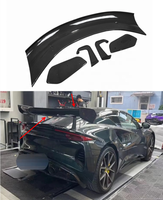 Aileron arrière en fibre de carbone sèche style Lotus Emira GT4, kit carrosserie, pièces de modification et d'amélioration