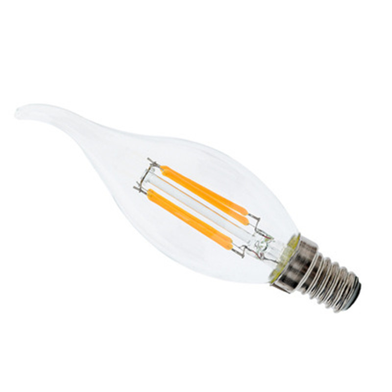 CX-Lighting 110V 220V 2w 4w 6w CRI 80 A60 C35 Диммируемые E12 E27 светодиодные лампы накаливания