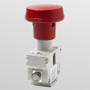 Bouton d'arrêt d'urgence importé 160A 320VDC 1NO1NC à bornes à vis en alliage d'aluminium IP22 - Product Image 4