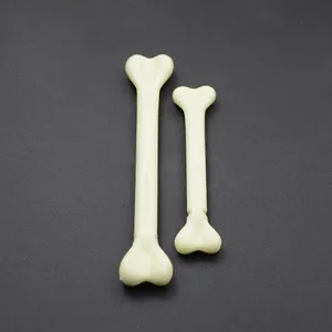 Игрушки для Хэллоуина маленькие кости пластиковые объемные кости ожерелье реквизит для украшения