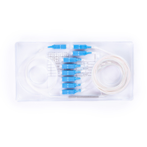 Divisor PLC FTTH SC UPC 1*2 1*4 1*8 1*16, Divisor de Fibra Óptica en Tubo de Acero - Product Image 3