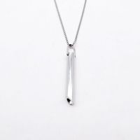 Collier pendentif en acier inoxydable sportif unisexe avec sifflet de décompression et chaîne en bambou pour la méditation, la pleine conscience et la respiration anti-stress